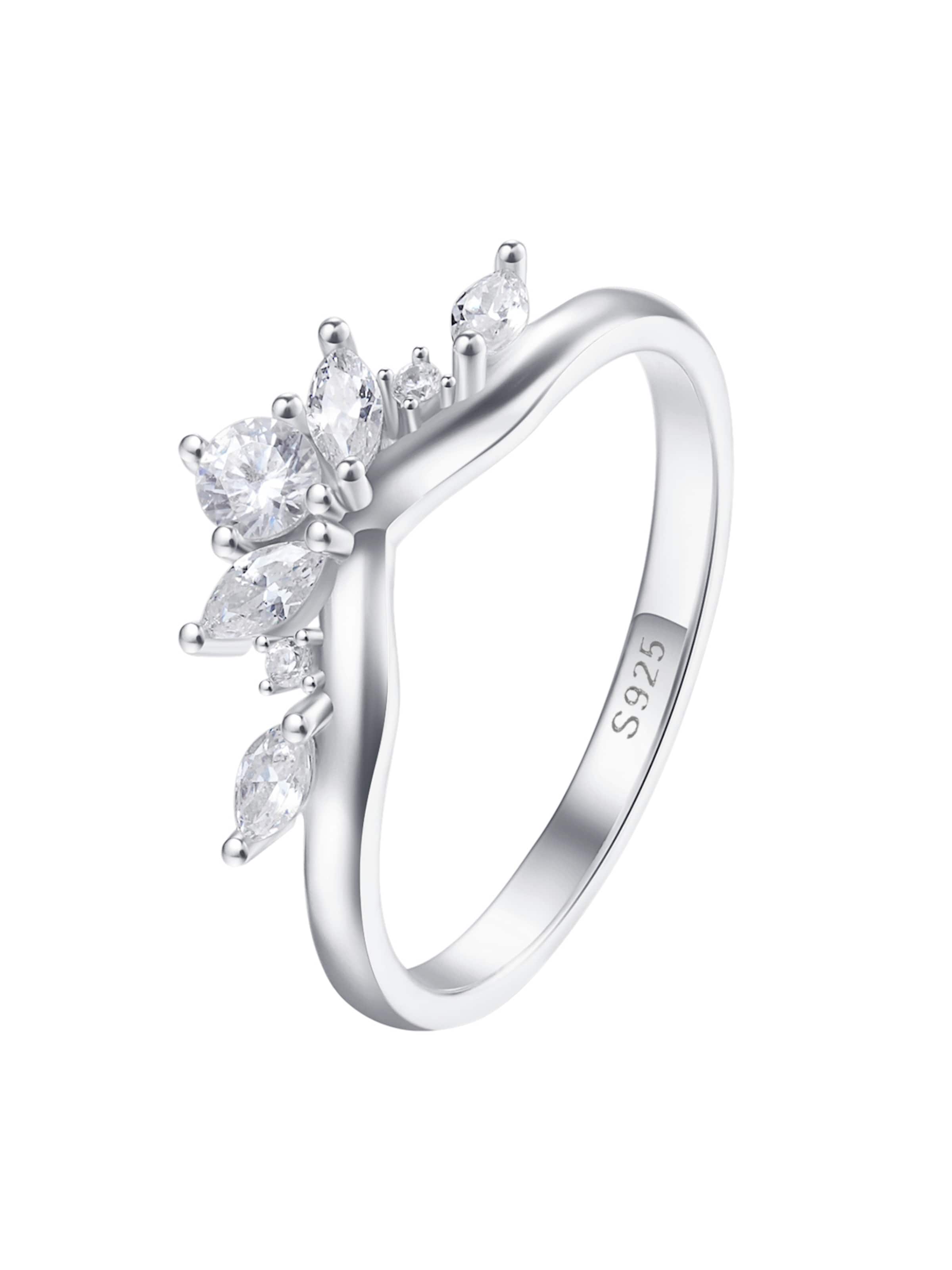 Hey Happiness Ring 'Fireworks' in Silver