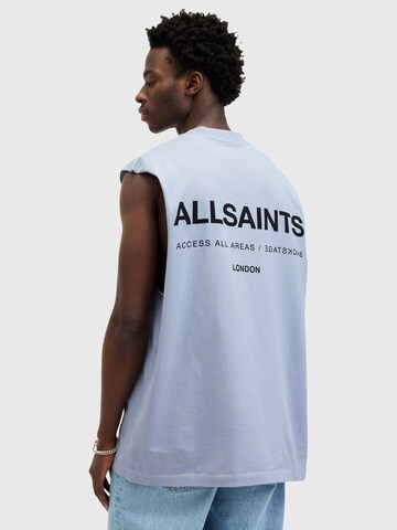 AllSaints Тениска 'ACCESS' в синьо: отпред