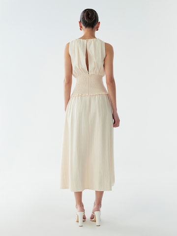 BWLDR Klänning 'Ellah' i beige: baksida