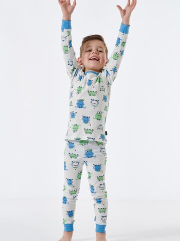 Pyjama ' Nature Love Organic Cotton ' SCHIESSER en blanc