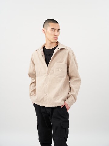 Cørbo Hiro Between-season jacket 'Kurosawa' in Beige: front