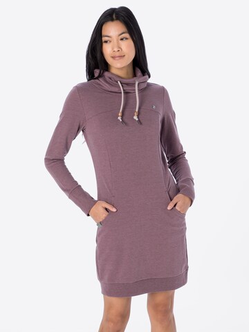 Ragwear Kleid 'Ditik' in Lila: Vorderseite