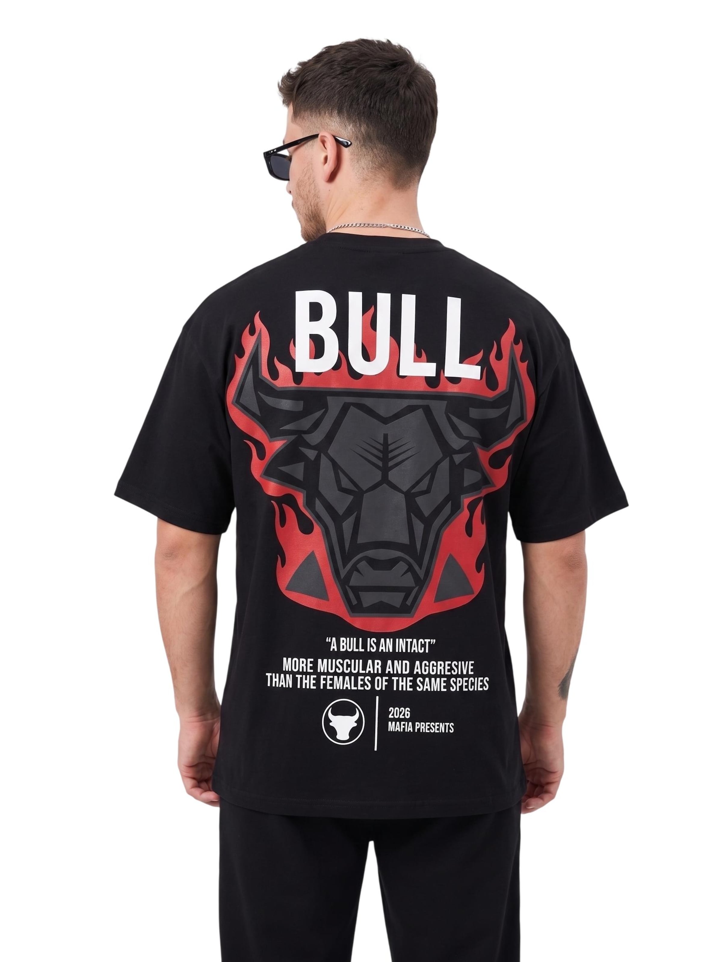 Kleidermafia Shirt in Black: front