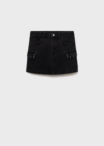 MANGO TEEN Skirt 'Ministud' in Black