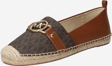 MICHAEL Michael Kors Espadrile 'RORY' | rjava barva: sprednja stran