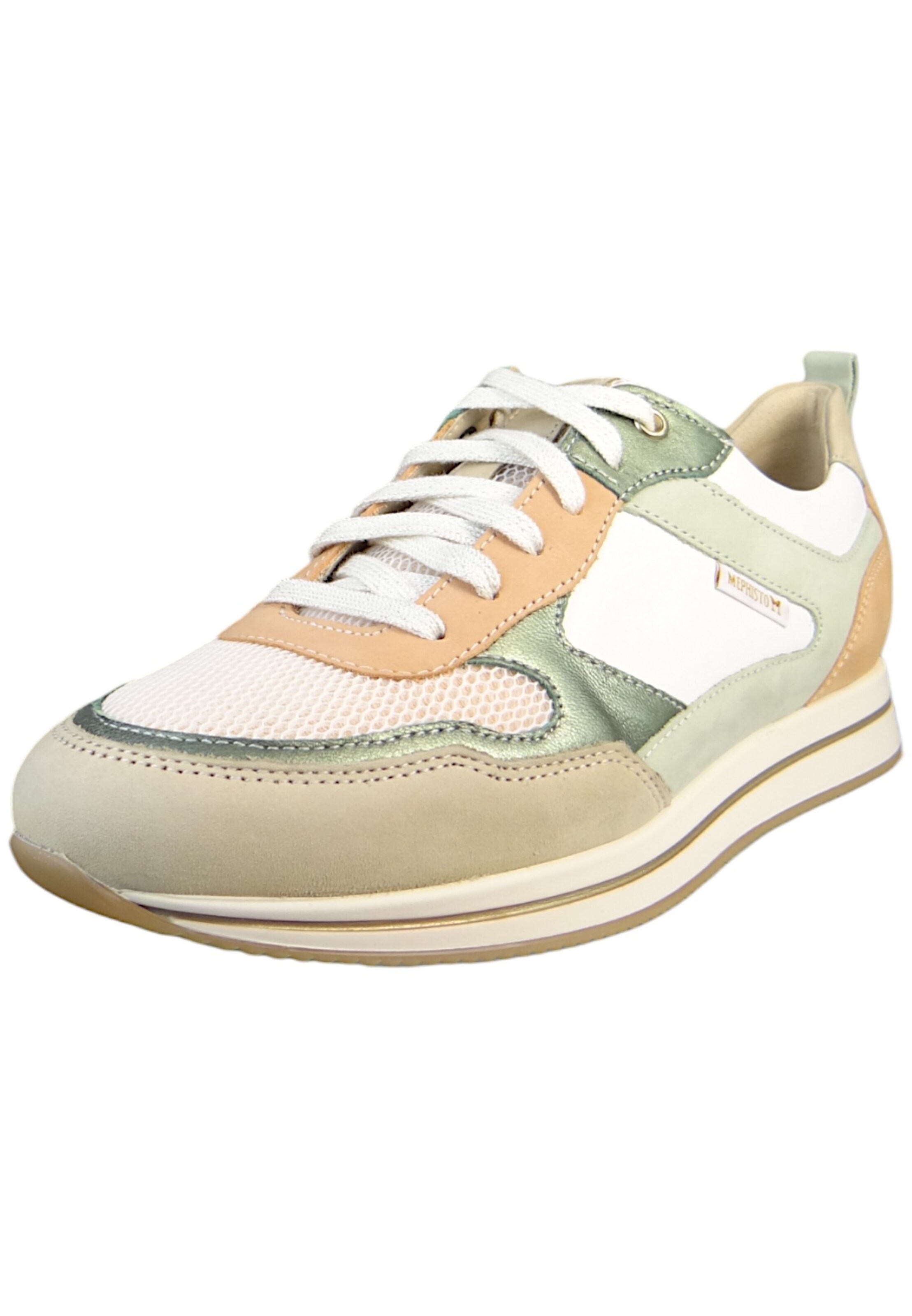Baskets basses 'Lydie Air' MEPHISTO en vert