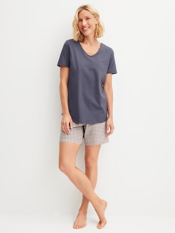 CALIDA Shorty 'Graphic Nights'‌‌‌‌‌‌‌ in Grau