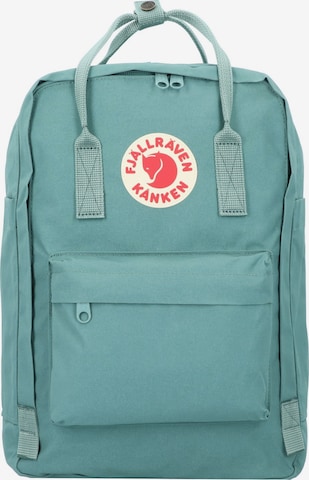 Zaino 'Kanken' di Fjällräven in verde: frontale