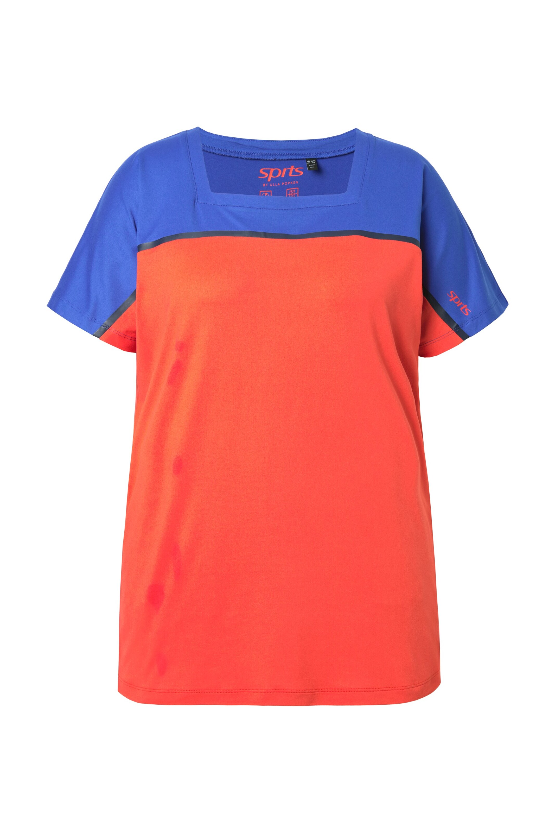 Ulla Popken Shirt in Blue / Orange, Item view