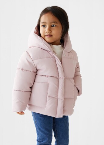 MANGO KIDS Winter Jacket 'June3' in Pink: front