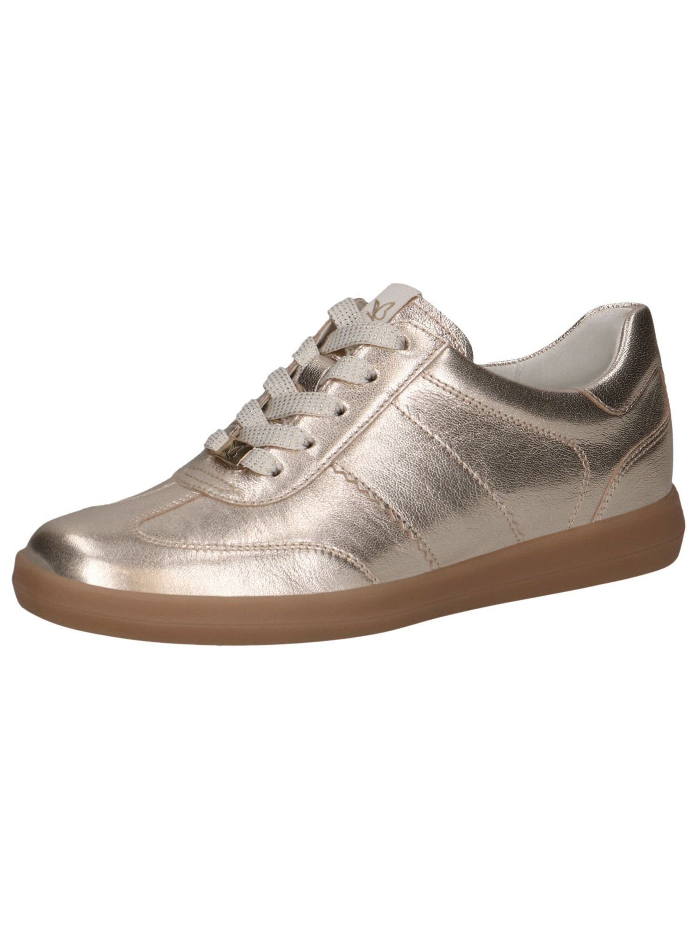 CAPRICE Sneakers in Silver: front