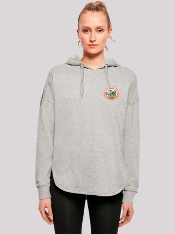 Sweat-shirt 'Sesamstraße Grouch Vibes' F4NT4STIC en gris : devant