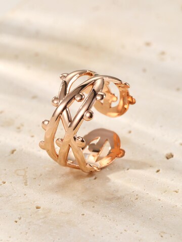 Hey Happiness Ring 'Bubble Twist'‌‌‌‌‌ in Gold