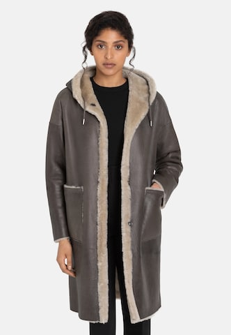 Werner Christ Winter Coat 'Aya' in Beige: front