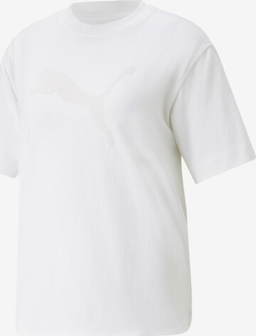 PUMA - Camiseta en blanco: frente