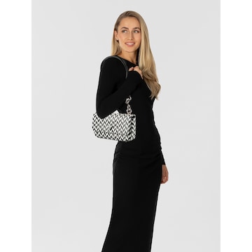 Borsa a spalla 'Tessi' di GUESS in nero: frontale