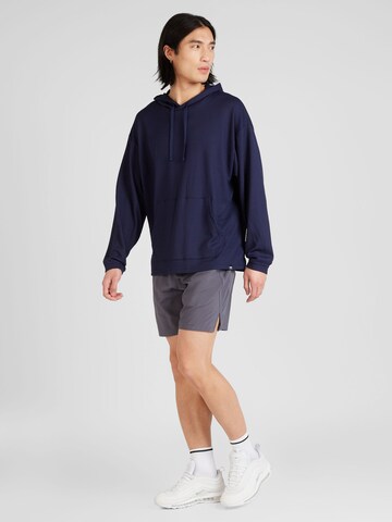 UNDER ARMOUR Sports sweatshirt 'Rival' in Blue