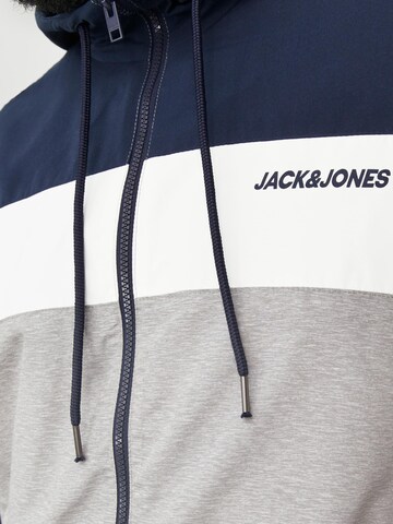 Jack & Jones Plus Prehodna jakna | modra barva