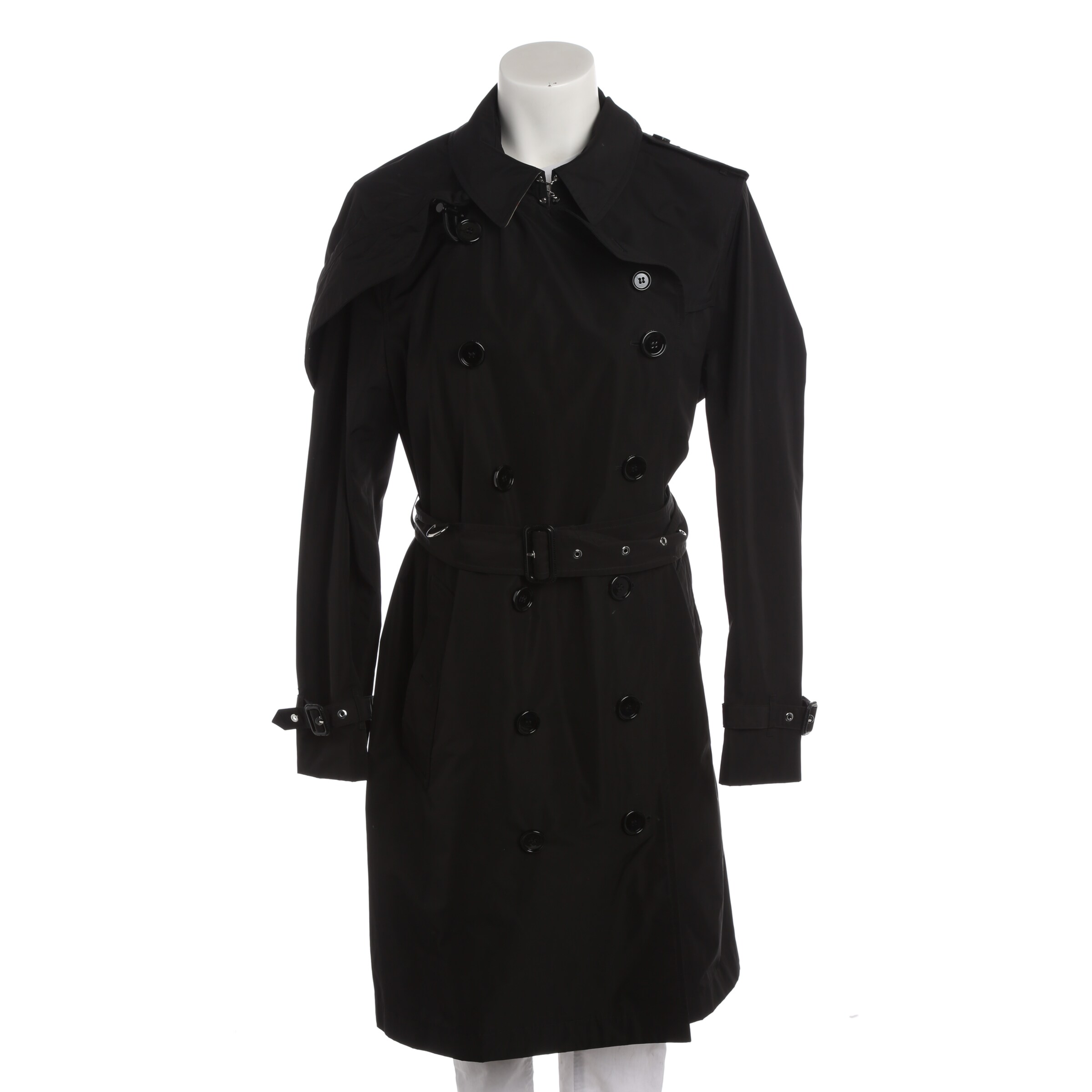 BURBERRY Sommerjacke in XL in schwarz, Produktansicht