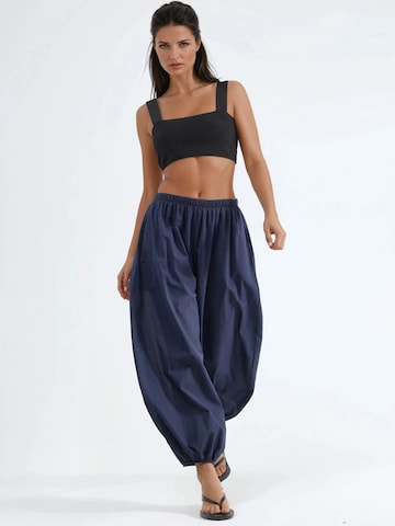 Barrel Pantalon harem Busem en bleu