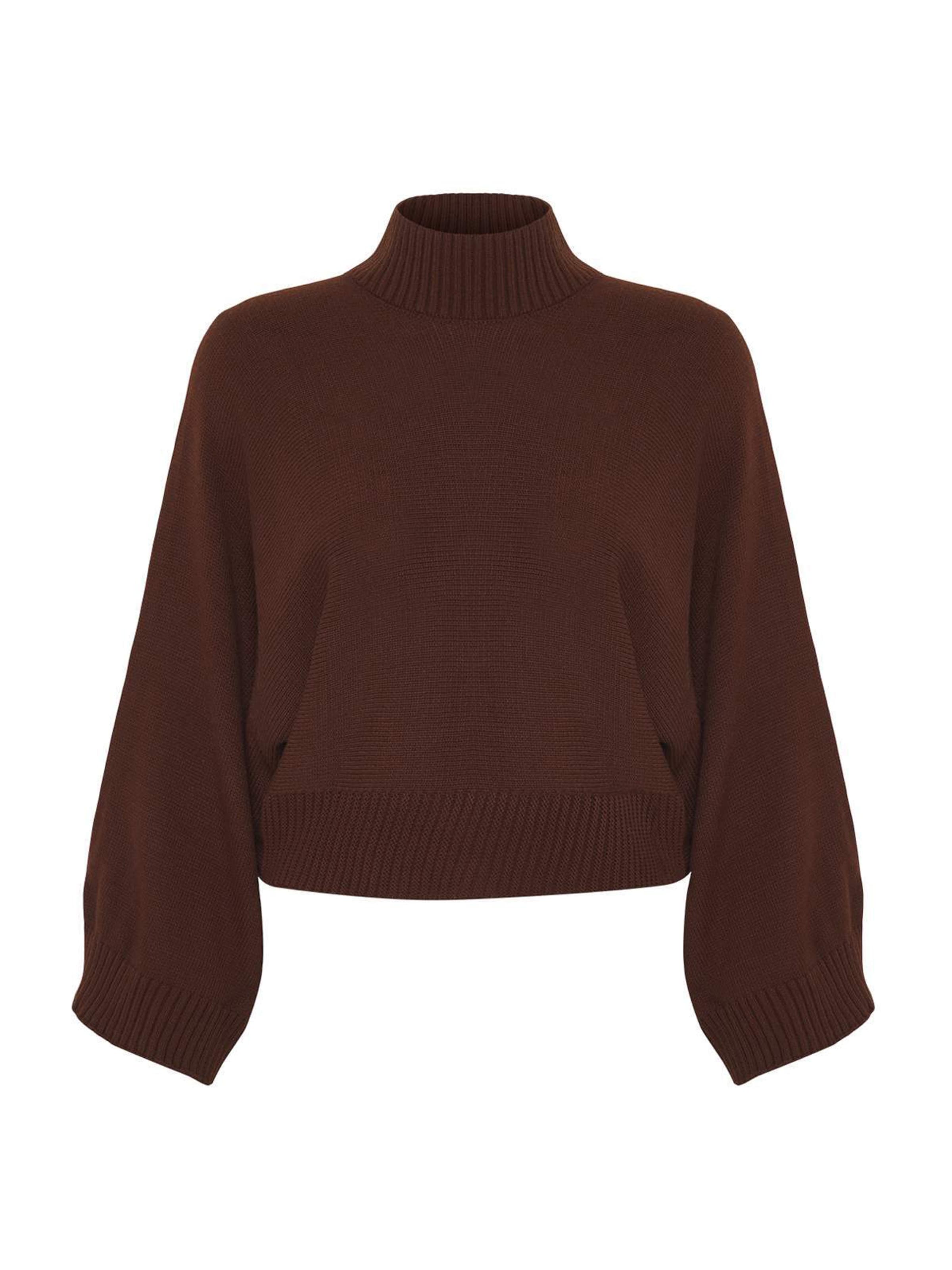 Trendyol Sweater in Brown: front