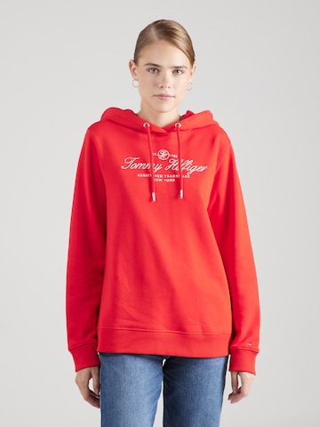 TOMMY HILFIGER - Sweatshirt em vermelho: frente