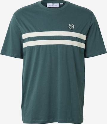 T-Shirt 'Egeo Co' Sergio Tacchini en bleu : devant