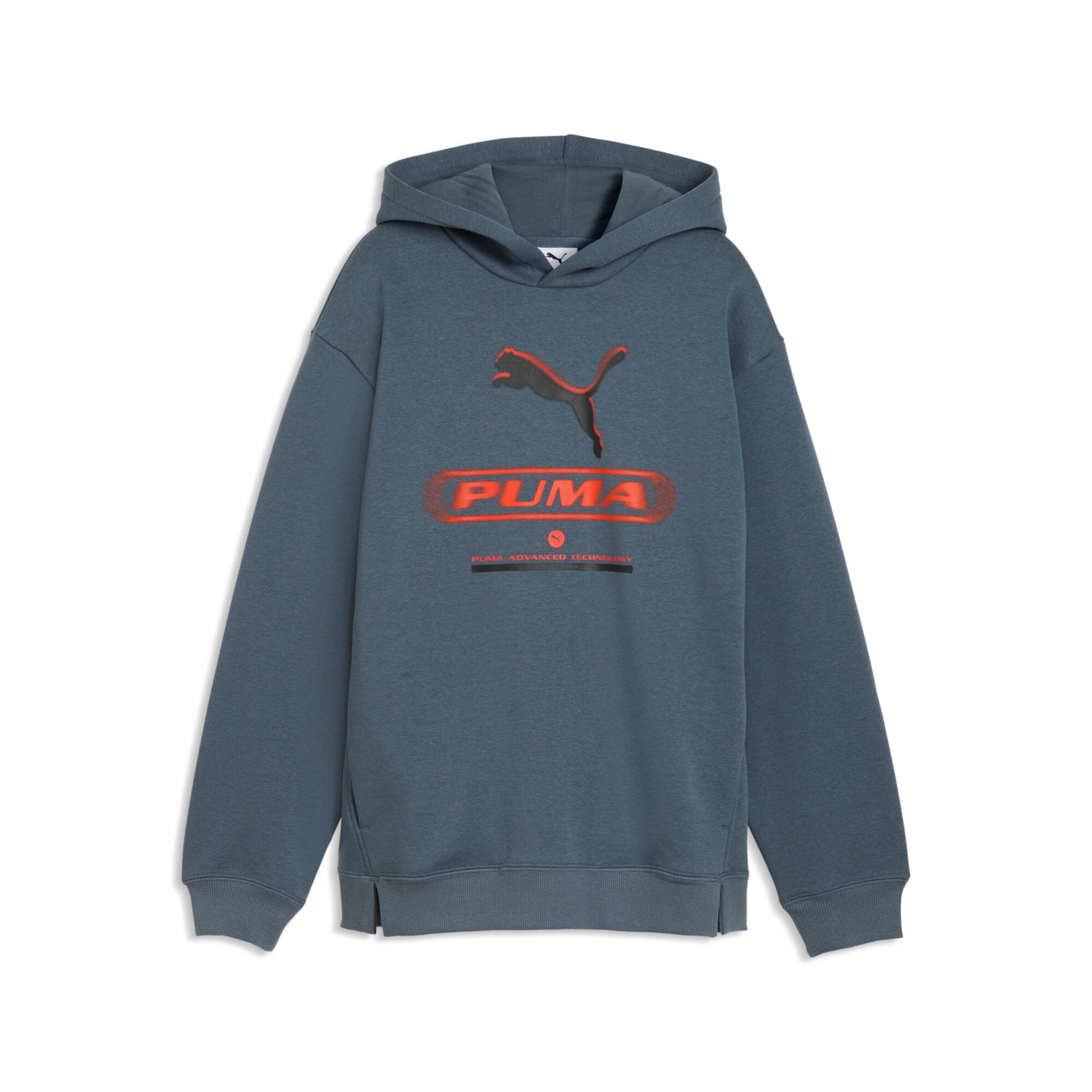 PUMA Sweatshirt in 152 in dunkelblau / rot / schwarz, Produktansicht