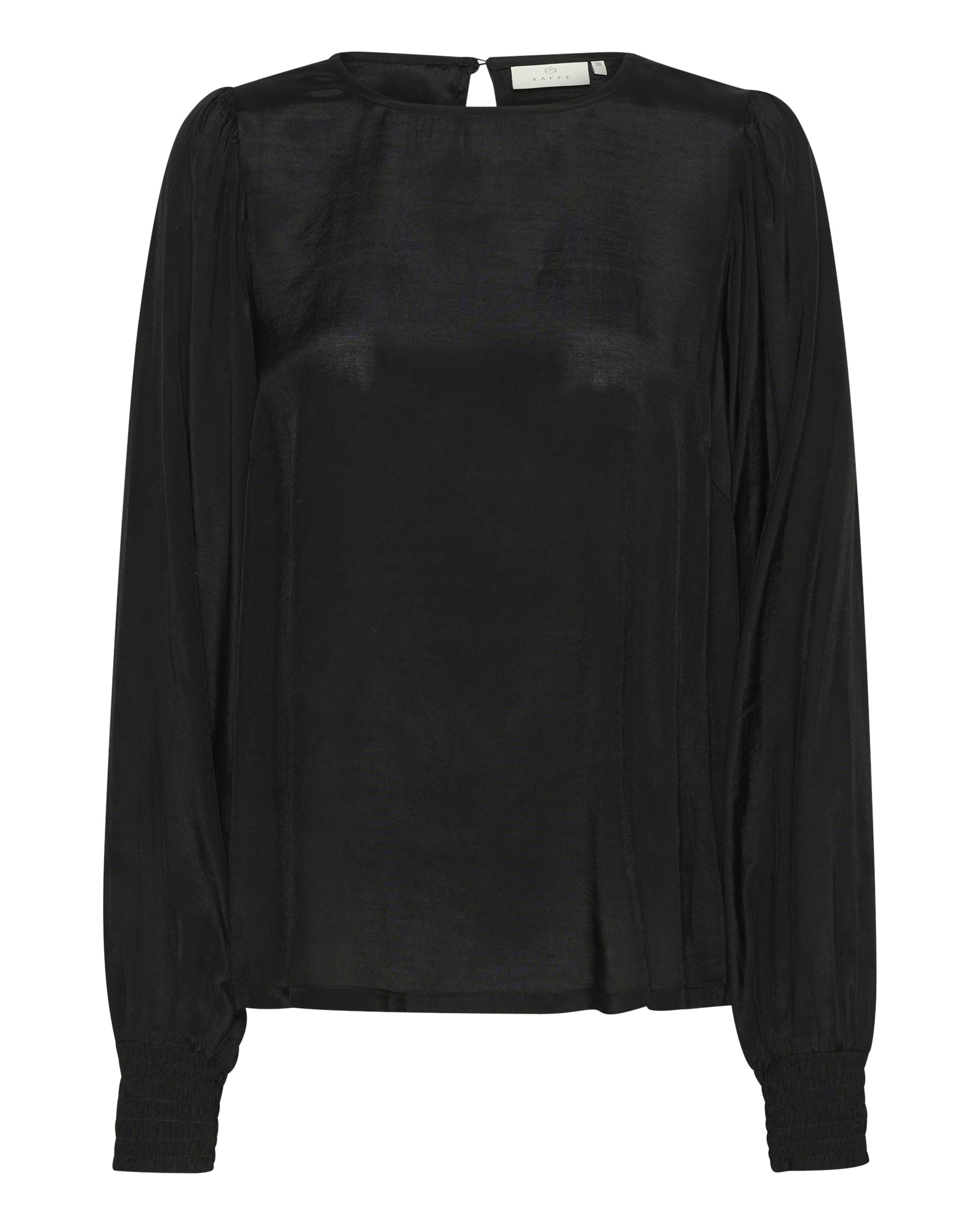 Kaffe Bluse 'Lene' in Schwarz: Vorderseite