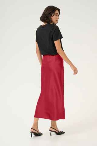 Kaffe Skirt 'Lotte' in Red