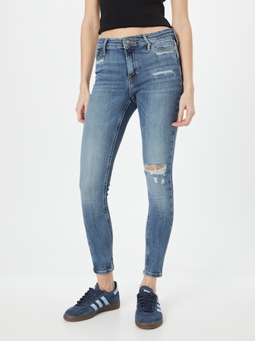 River Island - Skinny Vaquero 'MOLLY' en azul: frente