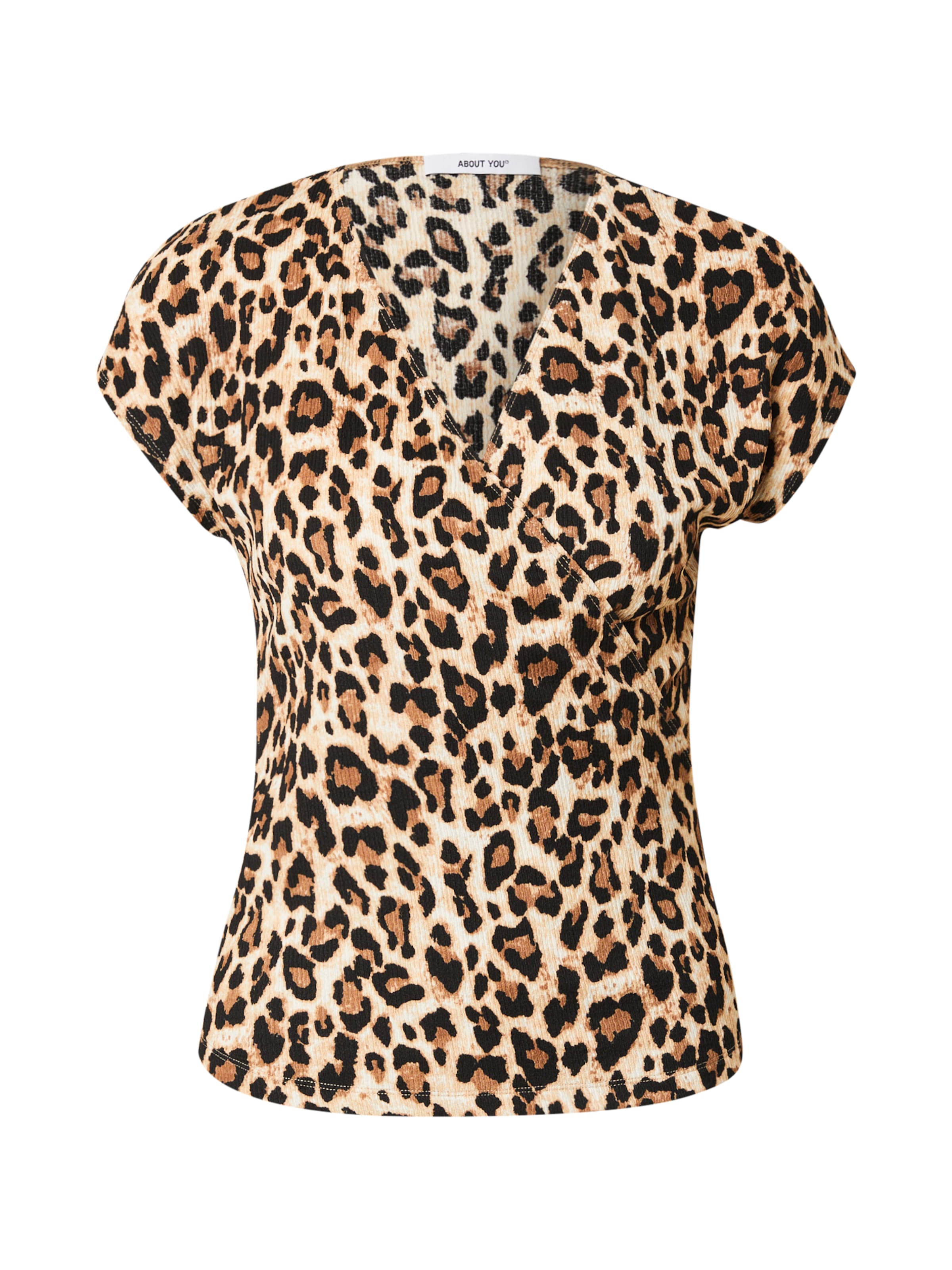 ABOUT YOU T-shirt 'Isabella' i beige: framsida