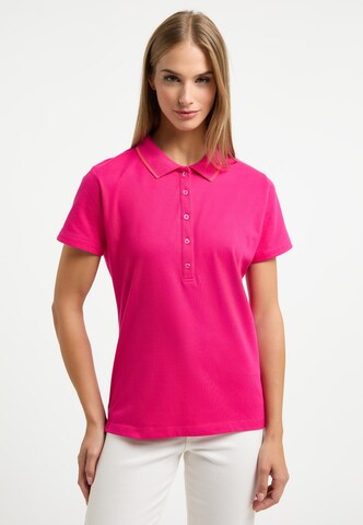 Frieda & Freddies NY Poloshirt in Pink: predná strana