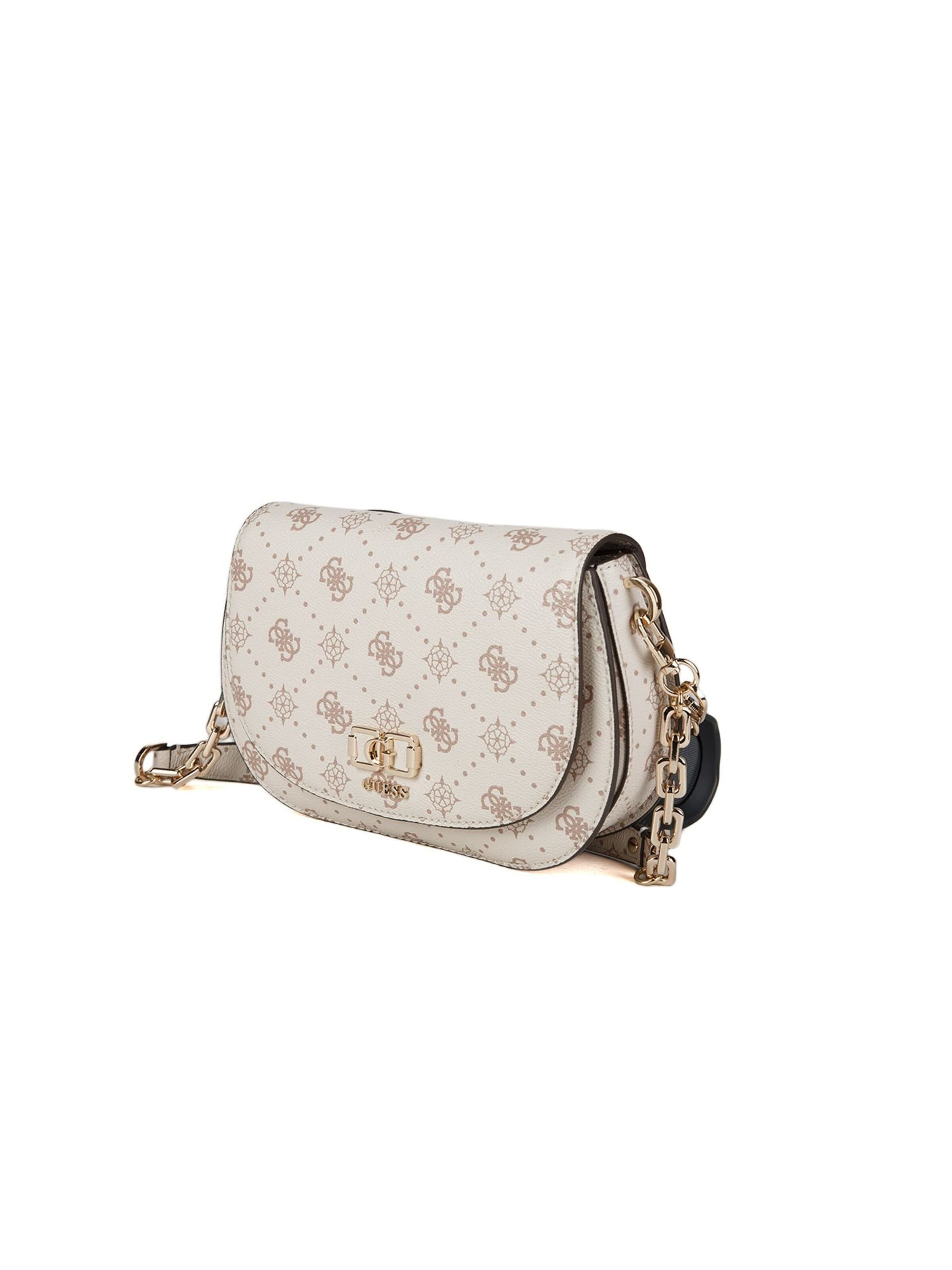 GUESS Schoudertas 'Emelie 25x13x7 cm' in Beige