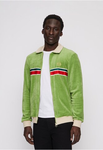Giacca di felpa 'Spencer' di Sergio Tacchini in verde: frontale