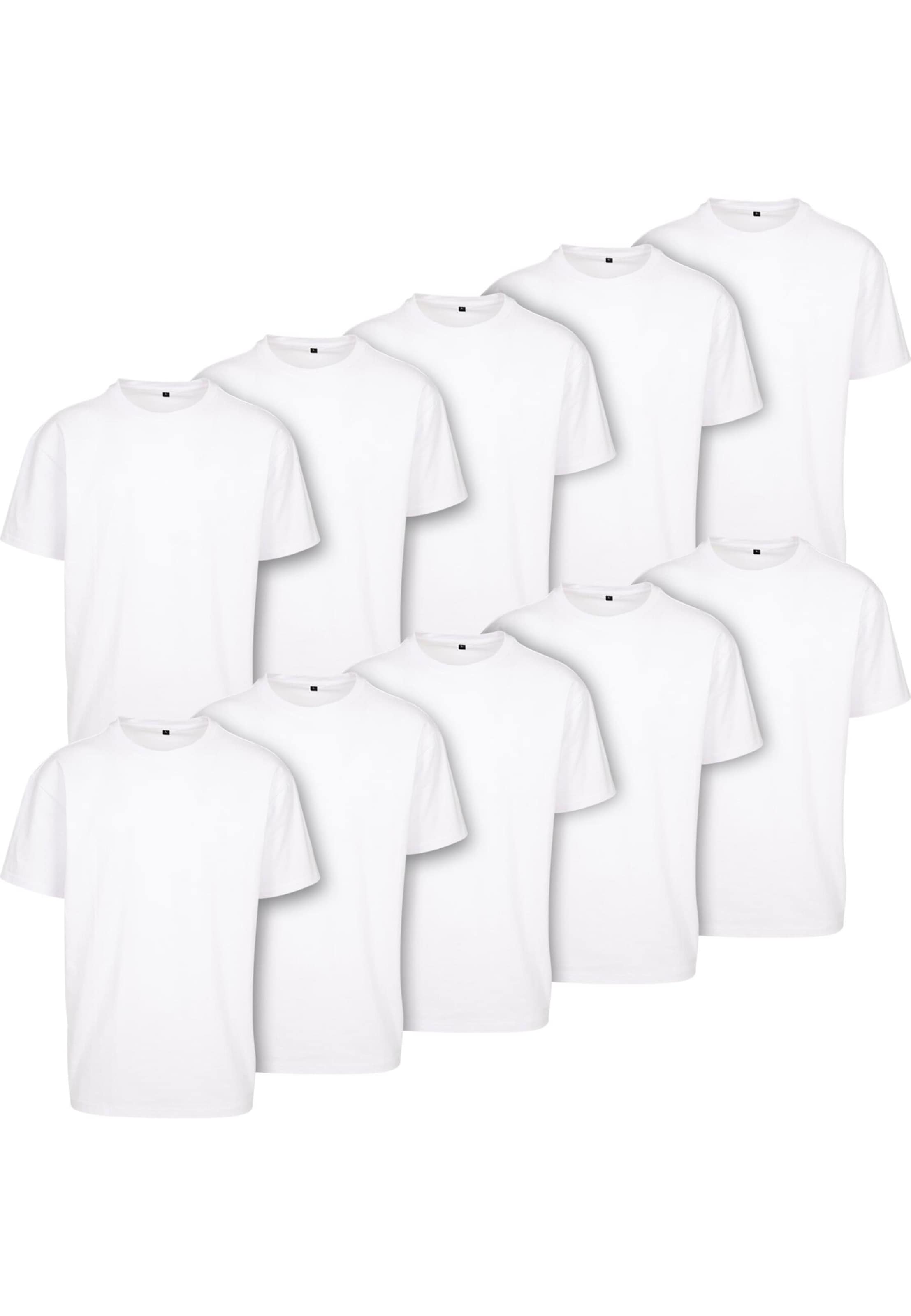 Urban Classics - Camisa em branco: frente