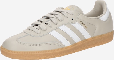 ADIDAS ORIGINALS Matalavartiset tennarit 'SAMBA' värissä beige / kulta / kivenharmaa / valkoinen, Tuotenäkymä