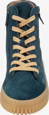 GABOR Lace-Up Ankle Boots in Blue