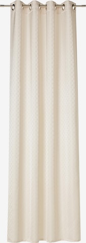 JOOP! Curtains & Drapes 'Allover' in Beige: front