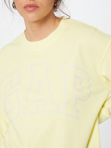 GAP Sweatshirt in Yellow