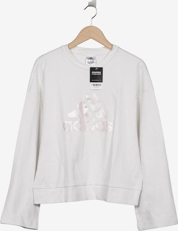 ADIDAS PERFORMANCE Sweater M in Weiß: Vorderseite
