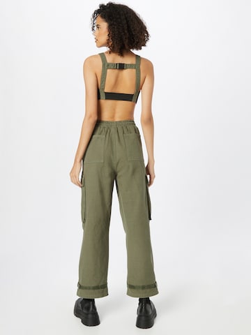 ABOUT YOU x INNA Loose fit Cargo Pants 'Mia' in Green