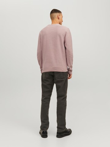 purpurinė JACK & JONES Megztinis 'Summer'