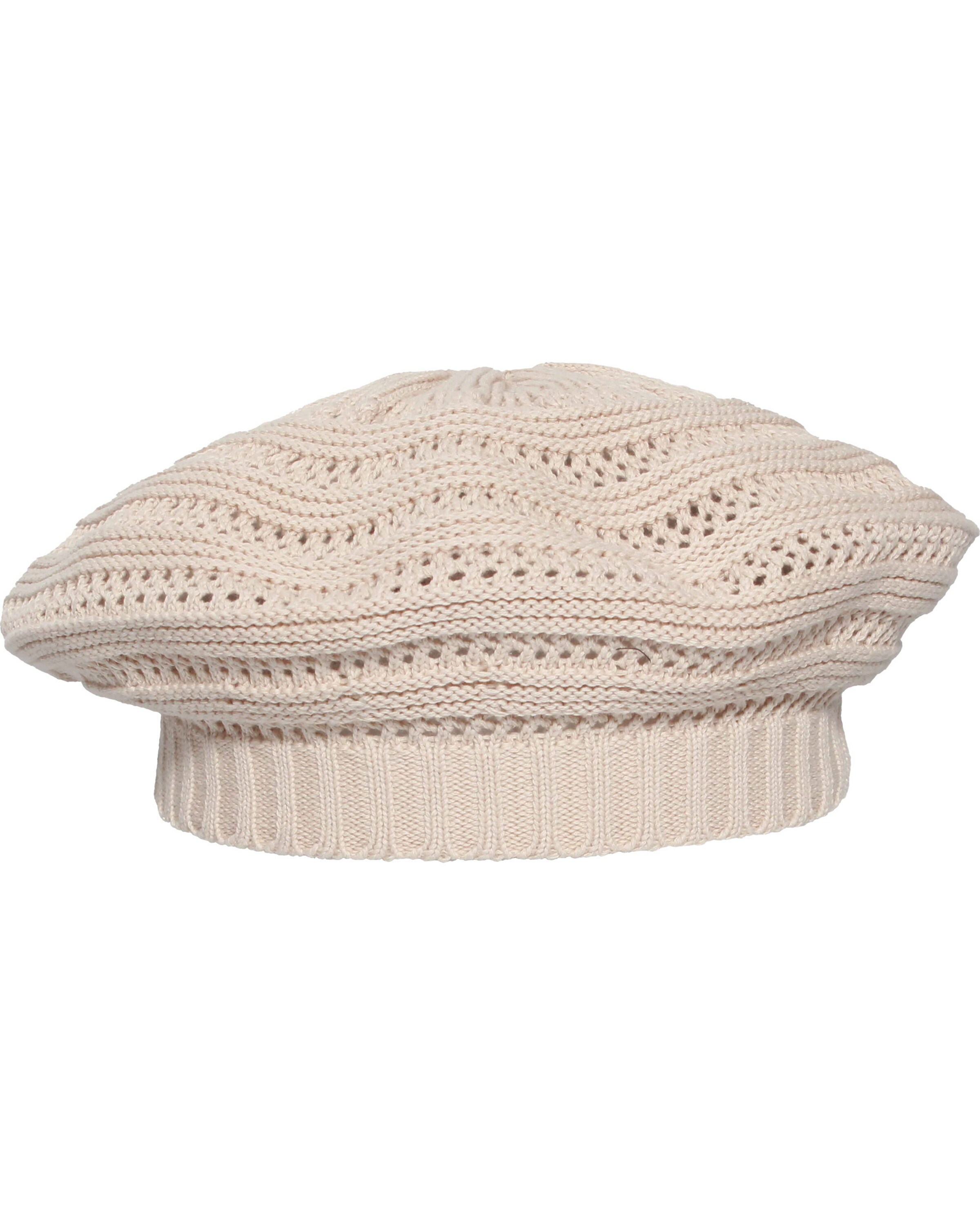 LOEVENICH Mütze in Beige: Vorderseite