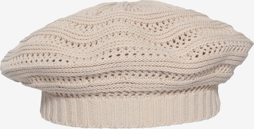 LOEVENICH Mütze in Beige: Vorderseite