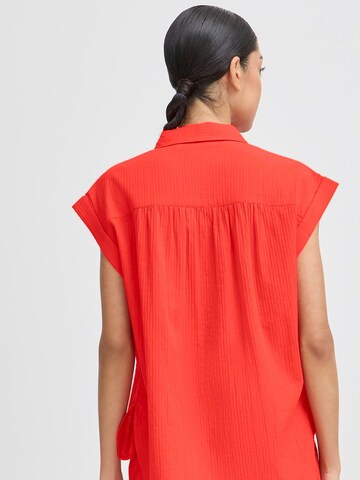 Camicia da donna ' BYFRY ' di b.young in rosso