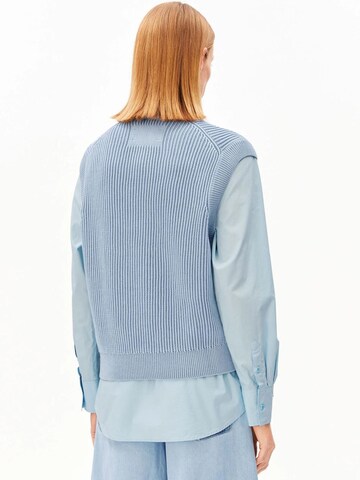 ARMEDANGELS Knitted Vest 'VANISÉ' in Blue