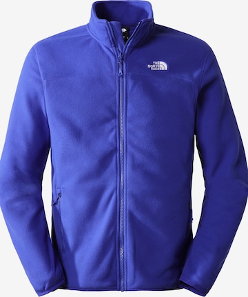 Jachetă  fleece funcțională 'GLACIER' de la THE NORTH FACE pe albastru: față