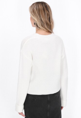 Pull-over DreiMaster Vintage en blanc