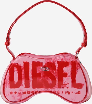 DIESEL - Bolso de hombro 'PLAY' en rosa: frente